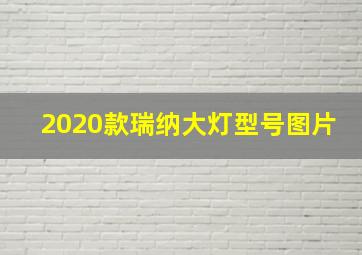 2020款瑞纳大灯型号图片