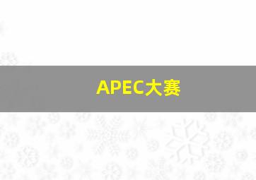 APEC大赛