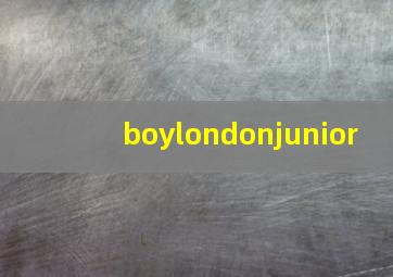 boylondonjunior