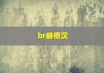 br赫根汉