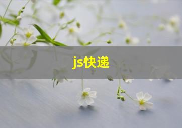 js快递