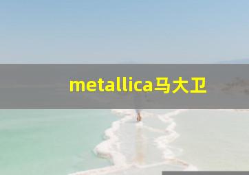 metallica马大卫