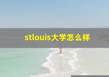 stlouis大学怎么样