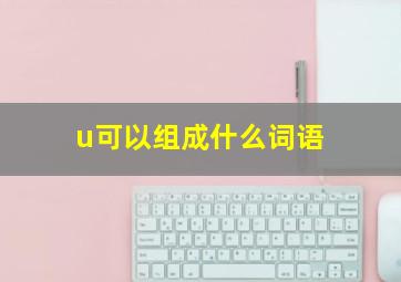 u可以组成什么词语