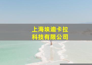 上海埃迪卡拉科技有限公司