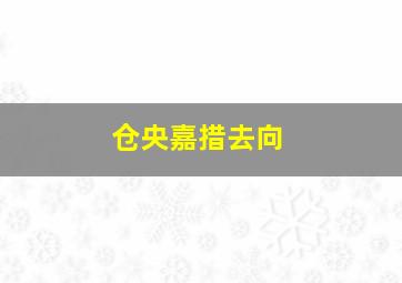 仓央嘉措去向