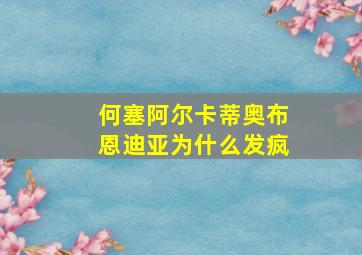 何塞阿尔卡蒂奥布恩迪亚为什么发疯