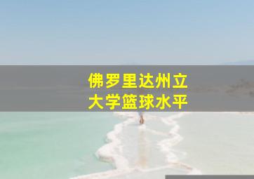 佛罗里达州立大学篮球水平