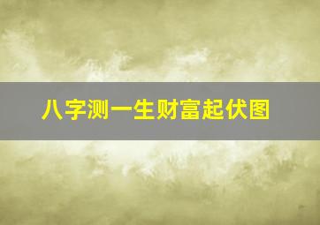 八字测一生财富起伏图