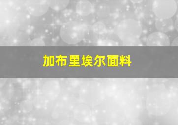 加布里埃尔面料