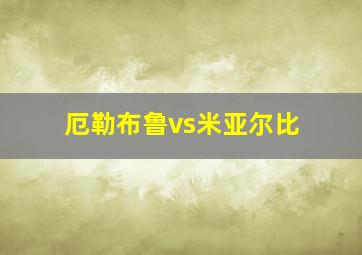 厄勒布鲁vs米亚尔比