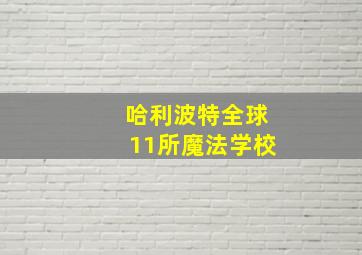 哈利波特全球11所魔法学校