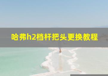 哈弗h2档杆把头更换教程