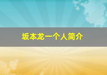 坂本龙一个人简介