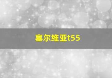 塞尔维亚t55