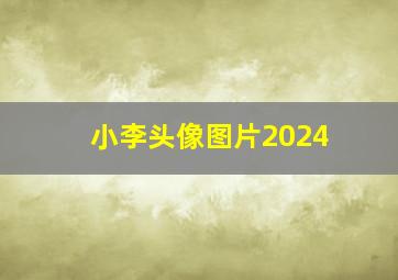 小李头像图片2024