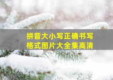 拼音大小写正确书写格式图片大全集高清