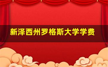 新泽西州罗格斯大学学费