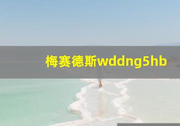 梅赛德斯wddng5hb