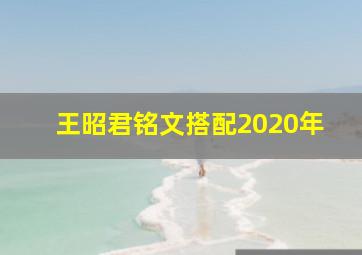 王昭君铭文搭配2020年