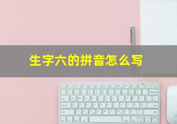 生字六的拼音怎么写