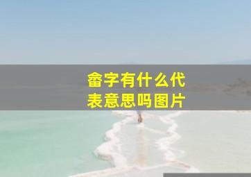 畲字有什么代表意思吗图片