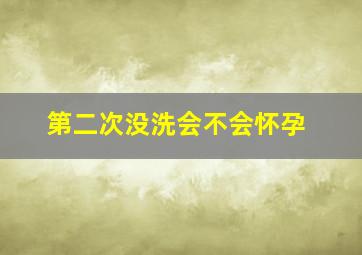 第二次没洗会不会怀孕