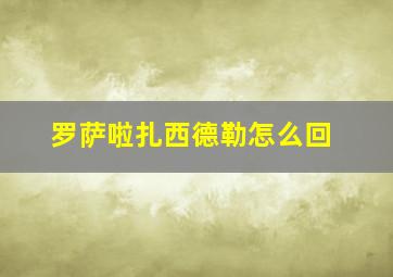 罗萨啦扎西德勒怎么回