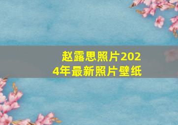 赵露思照片2024年最新照片壁纸