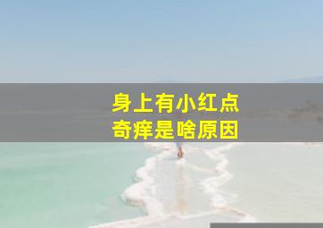 身上有小红点奇痒是啥原因