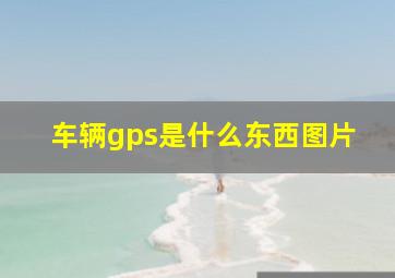 车辆gps是什么东西图片