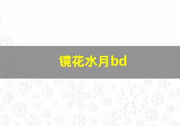 镜花水月bd