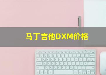 马丁吉他DXM价格