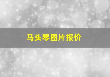 马头琴图片报价