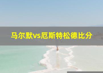 马尔默vs厄斯特松德比分