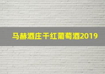 马赫酒庄干红葡萄酒2019