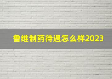 鲁维制药待遇怎么样2023